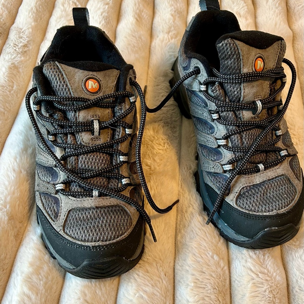 Merrell Black and Gray Athletic Shoes